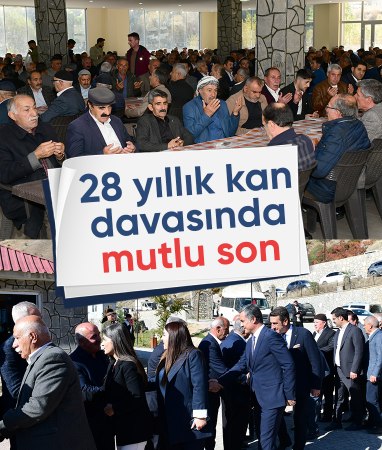 Van'da 28 yıllık husumet, barış yemeği ile sona erdi