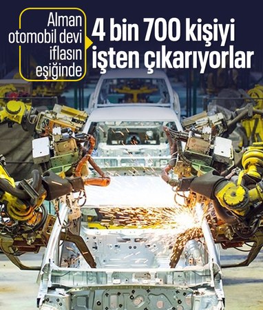 Alman otomotiv devinden karar: Schaeffler 4 bin 700 kişiyi işten çıkaracak