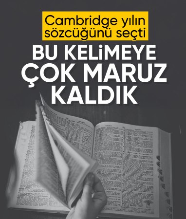 Cambridge Sözlüğü, yılın kelimesini açıkladı: Manifest