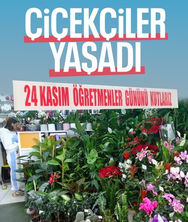 Öğretmenler Günü'nde çiçekçiler yoğun mesaide