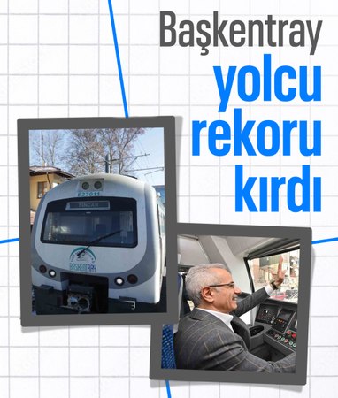 Abdulkadir Uraloğlu: Başkentray, 20 Kasım'da yolcu rekoru kırdı