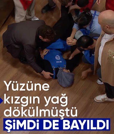 MasterChef Türkiye'de korkutan bayılma