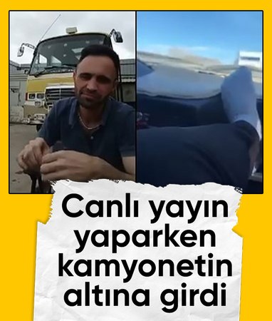 Elazığ'da canlı yayın sırasında kaza geçirdiler