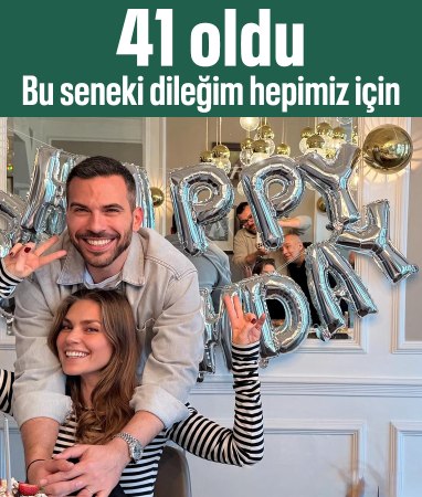 Aslı Enver 41 oldu