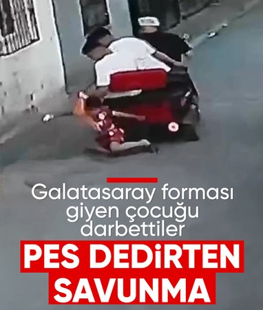 Adana'da Galatasaray formalı çocuğa darp