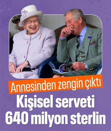 İngiltere Kralı Charles'ın kişisel serveti açıklandı