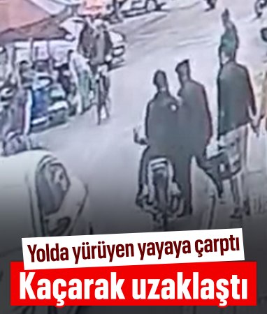 Kırklareli'de motosikletin çarptığı yaya yaralandı