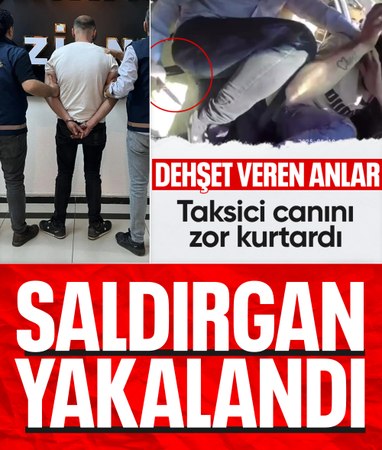Gaziantep'te taksiciyi bıçaklayan saldırgan yolcu yakalandı