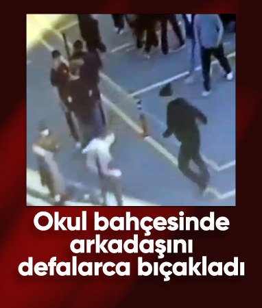 Sultanbeyli'de lise bahçesinde bıçaklı saldırı: 11. sınıf öğrencisi gözaltında