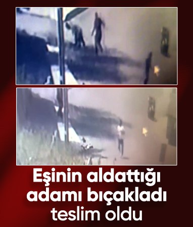 Avcılar'da eşinin kendisini aldattığından şüphelendiği kişiyi bıçakladı