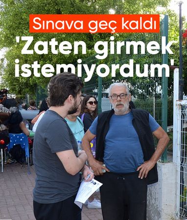 Antalya'da babası ısrar etti, oğlu 'Boş ver zaten girmek istemiyordum' dedi