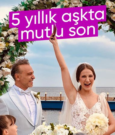 Ece Dizdar ile Serdar Orçin evlendi