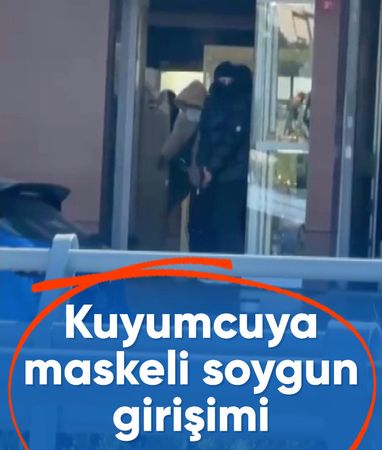 İstanbul'da kuyumcuya silahlı soygun girişimi