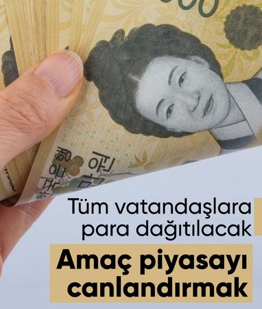 Güney Kore'de karşılıksız para dağıtılacak