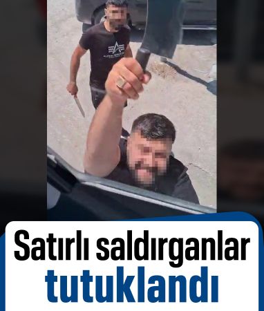 Hatay'da kamyon şoförüne satırla saldıran şahıslar tutuklandı