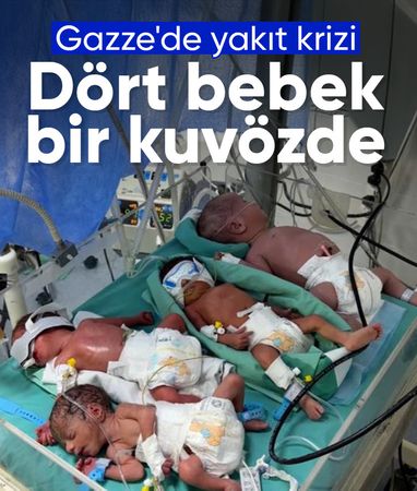 Dört bebek bir kuvözde: Gazze'de yakıt krizi kritik eşiği geçti