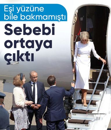 Macron’un eşi elini havada bırakmıştı: Sebebi ortaya çıktı
