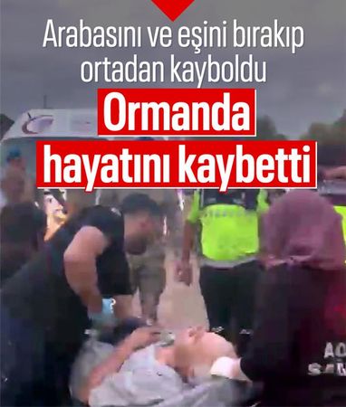 Sakarya'da otoyolda aracını ve eşini bırakıp ortadan kayboldu