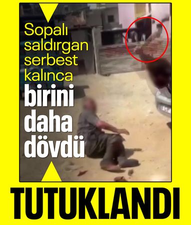 Adana'da 3 kişiyi sopayla döven saldırganlar tekrar yakalandı