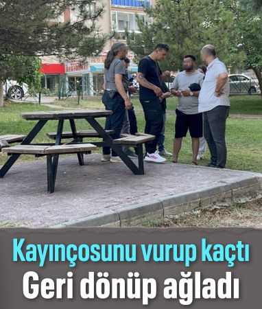 Eskişehir'de kayınçosunu vurup kaçan şahıs geri dönüp teslim oldu