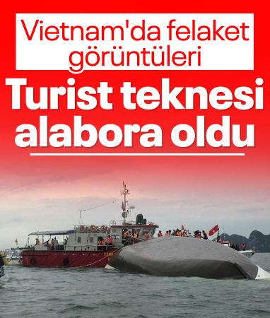 Vietnam'da felaket anları: Teknenin alabora olması sonucu 37 kişi öldü