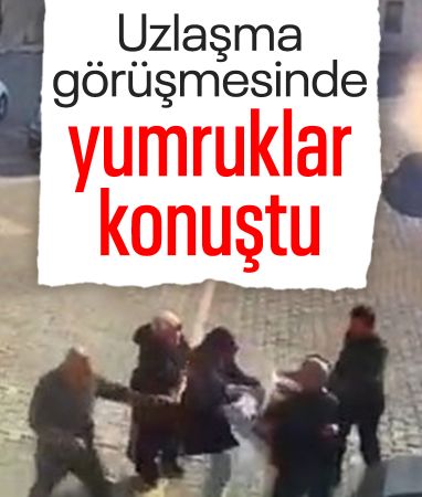 Mardin'de uzlaşma görüşmesi sonrası tekmeli kavga