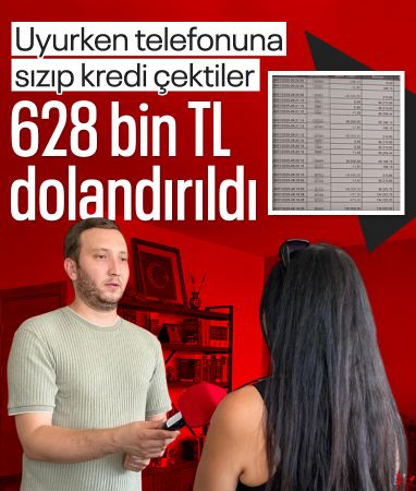 Ankara'da bir kadının uyurken cep telefonuna sızıp 628 bin TL dolandırdılar