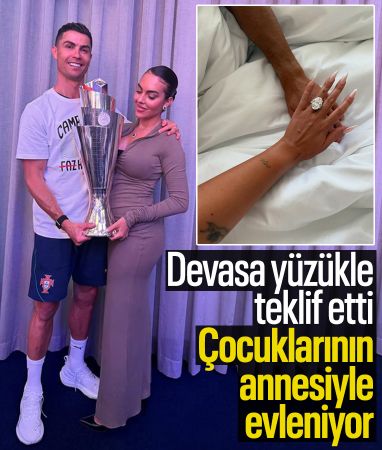 Cristiano Ronaldo evlilik teklifi etti