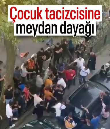 İstanbul'da çocuk tacizcisine linç girişimi: Mahallelinin elinden polis kurtardı