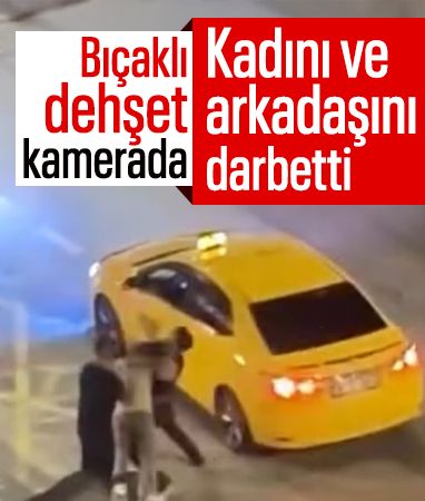 Bursa'da bıçaklı saldırgan kadına ve yanındaki arkadaşına saldırdı