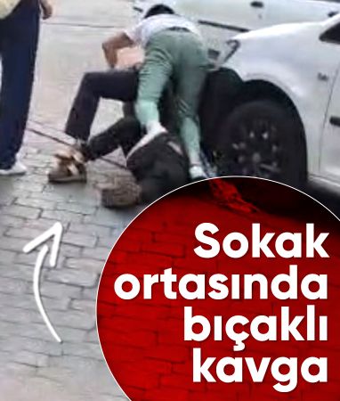 Denizli'de sokak ortasında bıçaklı kavga: 3 yaralı