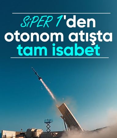 SİPER 1’in test atışı Sinop’ta başarıyla tamamlandı