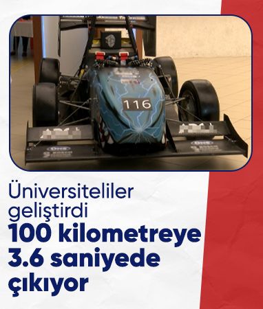 Bursa'da üniversiteli gençlerden hız rekoru: 100 Km'ye 3,6 saniyede