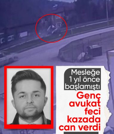 Amasya'da duruşmaya giden 25 yaşındaki avukat kazada hayatını kaybetti