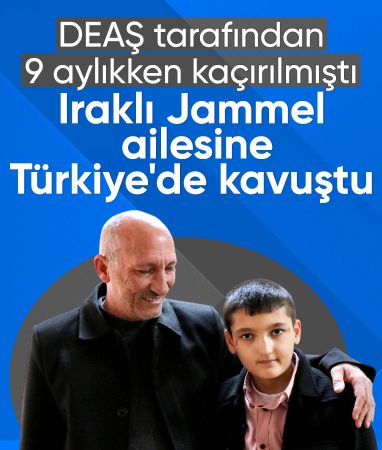 Irak'ta 9 aylıkken DEAŞ tarafından kaçırıldı: Türkiye'de ailesine kavuştu