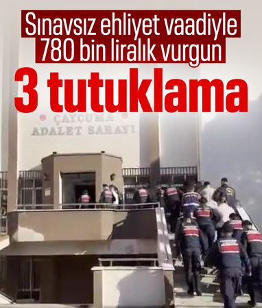 Zonguldak merkezli 'sınavsız ehliyet' vaadiyle dolandırıcılık: 3 tutuklama