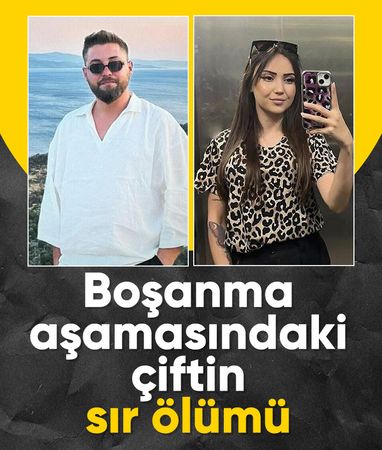 Çanakkale'de boşanma aşamasındaki çiftin sır ölümü