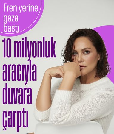 Hülya Avşar trafik kazası geçirdi