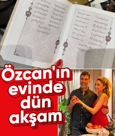 Özcan Deniz'den aşk pozları