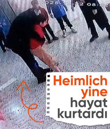 Şanlıurfa'da Heimlich manevrasıyla öğrencisinin hayatını kurtardı