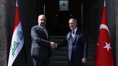 Hulusi Akar, Iraklı mevkidaşını ağırladı