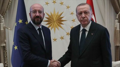 Cumhurbaşkanı Erdoğan ile görüştü
