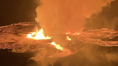 Hawaii'deki Kilauea Yanardağı'nda patlama