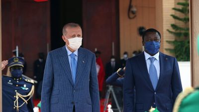 Cumhurbaşkanı Erdoğan Togo'da