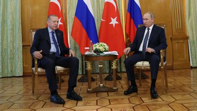 Cumhurbaşkanı Erdoğan ile Putin'in Soçi'deki görüşmesi dünya basınında