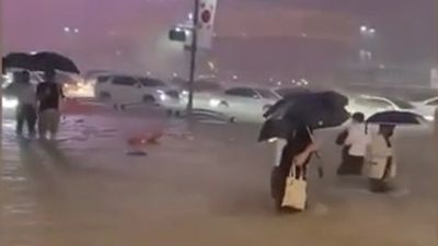 Güney Kore'de şiddetli yağışlar can aldı