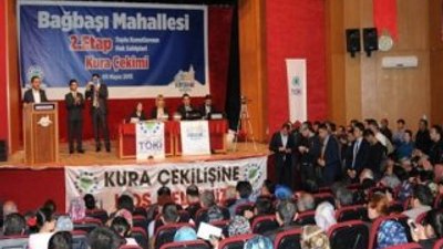 Kırşehir'de 444 konutun sahipleri belirlendi