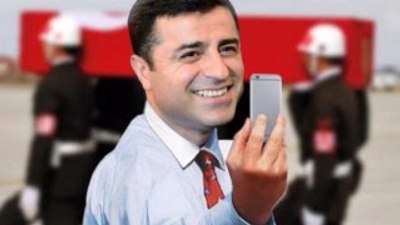 Nokta dergisinin kapağına Demirtaş'ı koydular