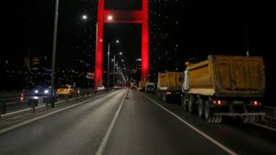 15 Temmuz Şehitler Köprüsü'nde yenileme başladı