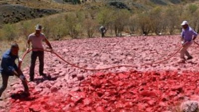 Erzincan'da 2 bin metrekarelik bayrak yenileniyor